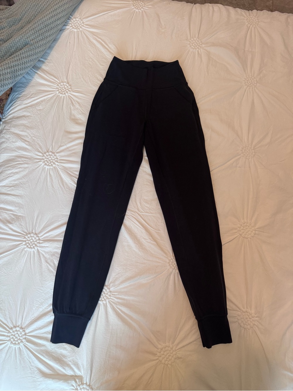 Lululemon Black High-Waist Joggers